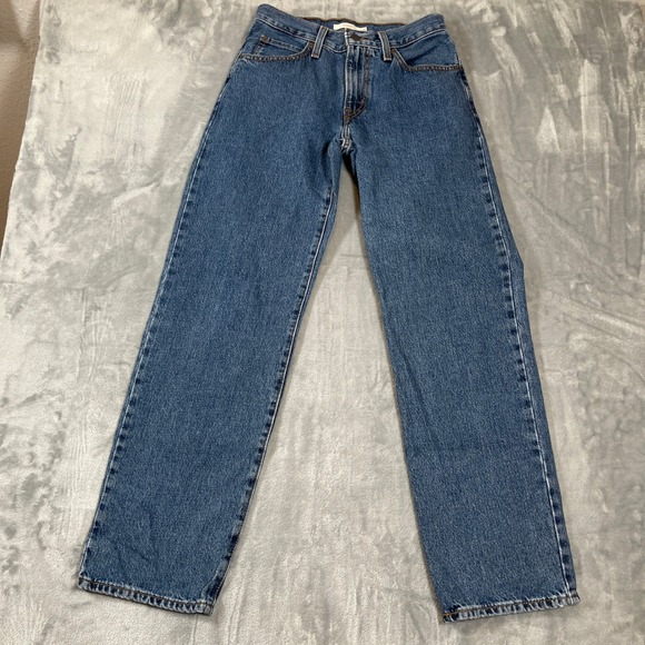Levi's Denim - Levis 94 Baggy High Rise Straight Leg Jeans Medium Wash Blue W25 L31 A3510-0028